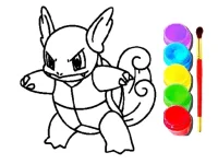 Pokemon Coloring Book background