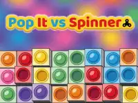 Pop It vs Spinner background