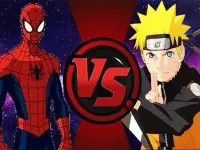 Spiderman Vs Naruto background