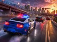 Police Gangster Chase background