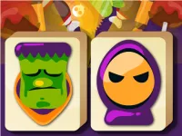 Mahjong Halloween background