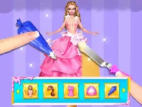 Baby Taylor Doll Cake Design background