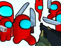 Among Us Shooter - Kill All Traitors background