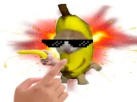 Relaxing BananaCAT Clicker background