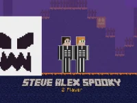 Steve Alex Spooky - 2 Player background