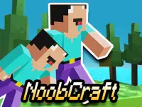 Parkour Craft Noob Steve 2 background
