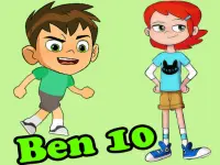 Ben 10 Run Adventure background