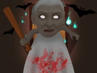 Granny Halloween House background
