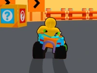 Boom Wheels 3D background