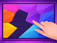 Block Master: Polygonal Puzzle background