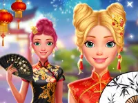 Ellie Chinese New Year Celebration background