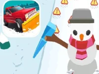 Snow Excavator background