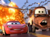 Cars Cartoon Coloring background