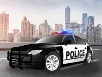 Police Car Drive background