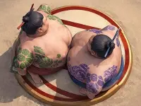 Sumo Wrestling Battle background