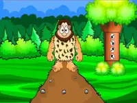 Caveman Village Escape background