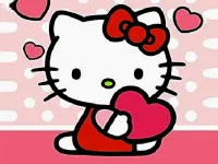 Hello Kitty Spot the Difference background