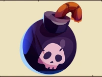 Skulls And Bombs background