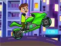 Ben 10 Racerpunk background