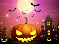Scary Halloween Party background