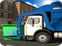 City Garbage Truck Simulator Game background