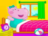 Hippo Good Morning background