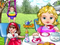 Baby Care Game background