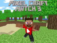 Pixel Craft Match 3 background