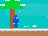 Noob Huggy Winter background