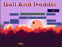 Ball And Paddle background