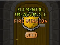 Elemental Treasures 1: The Fire Dungeon background