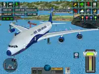 Passenger Airplane: Flight 3D background