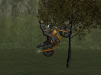 Mountain Bike Rider background