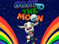 Goat to the moon background