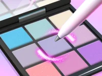 Makeup Kit Color Mixing background