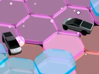 Cybertruck Galaktic Fall background