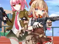 Hot Girl Shooter background