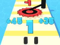 Number Run 3D background