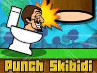 Punch Skibidi Toilets background