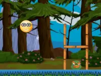 Angry shooting Emoji background
