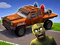 Cars vs Zombies background