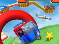 Tuk Tuk Speed Up Mega Ramp Stunt background