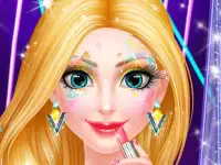 Superstar Makeup Party background