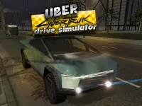 Uber CyberTruck Drive Simulator background