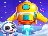 Little Panda Space Journey background