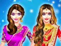 Indian Wedding: DressUp Makeup background