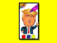 Trump Coloring Time background