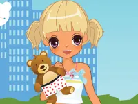 Little Girl Dress Up background
