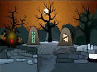 Scary Village Escape background