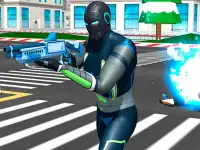 Punch Superhero background